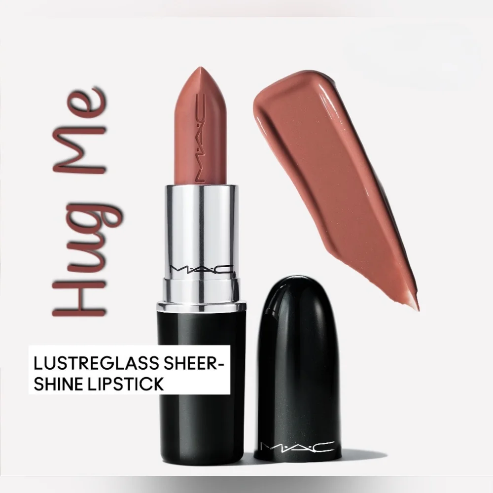 Hug Me Lustreglass Lipstick Mac Cosmetics Brand New in Box Authentic Full Size